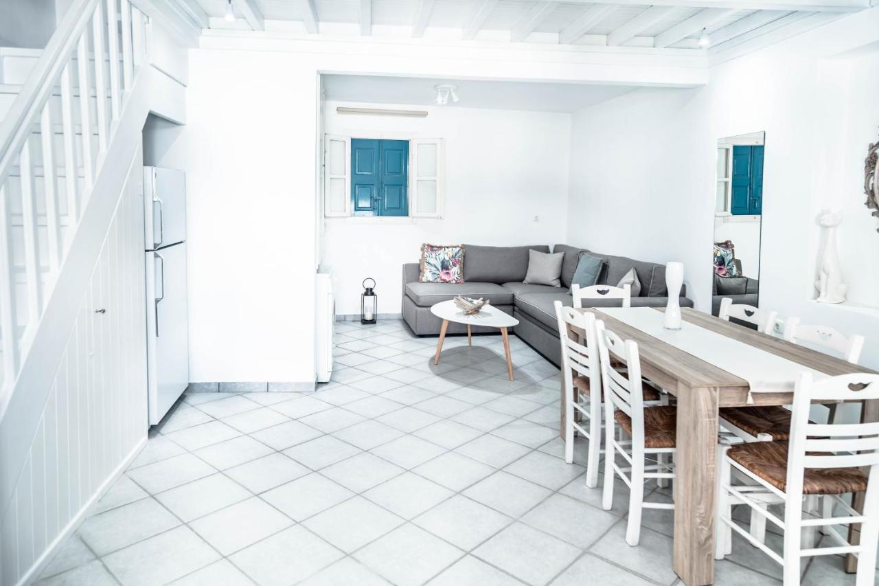 Ferienwohnung Mykonos Vibes Downtown Townhouse Mykonos Town Exterior foto