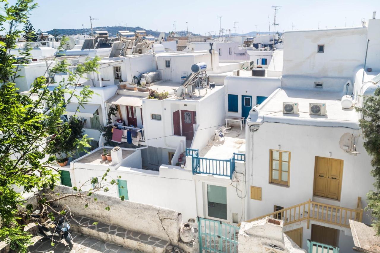 Ferienwohnung Mykonos Vibes Downtown Townhouse Mykonos Town Exterior foto